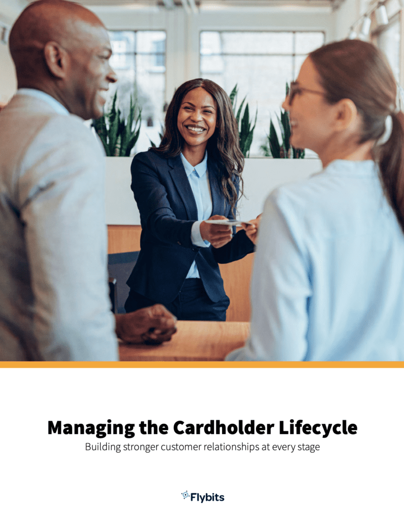 Managing the cardholder lifecycle ebook cover