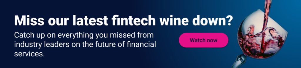 Fintech wine down - banner